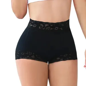 Classic Daily Wear Body Shaper Butt Lifter Panty Smoothing Brief Fajas Colombians Shorts Women Lace Shapewear