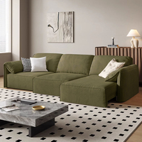 Lujo moderno simple 3 plazas eléctrico inteligente tela multifuncional sofá cama sala de estar sofá combinación con almacenamiento
