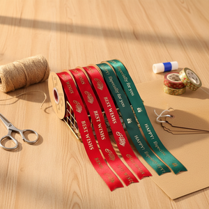 Ruban en satin simple face écologique et durable de haute qualité, imprimé <span class=keywords><strong>attrape</strong></span>-rêves en polyester – Offre Spéciale - Product Image 5