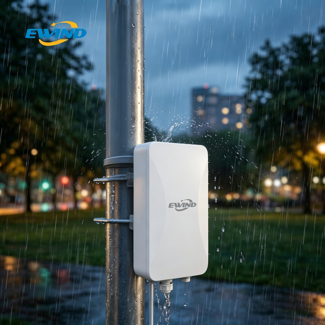 Outdoor WiFi 6 AP 3000Mbps Dual Band 2.4G&5.8G IP65 Weatherproof PoE Powered Wireless Access Point for Street Park Scenic Spot