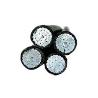 # Fil de distribution aérien ACSR 1/0 AWG en amande, recouvert de XLPE 15 kV, pour câbles électriques des Philippines et de l'Asie du Sud-Est