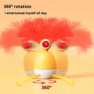 Jouet interactif pour <span class=keywords><strong>chat</strong></span> Tanu Luxury, baguette électrique automatique intelligente avec fonction d'auto-divertissement, modèle chinois TA100112 - Product Image 4