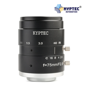 เลนส์วิชันซิสเต็มขนาด 75 มม. 1.5MP รูปแบบ 2x3 นิ้ว เลนส์กล้องอุตสาหกรรม เลนส์โฟกัสคงที่ เลนส์ถ่ายภาพความแม่นยำสูง - Product Image 5