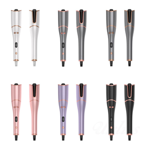 Fer à boucler automatique rotatif en céramique PTC sans fil rechargeable avec écran LCD pour femmes, idéal pour les salons de coiffure - Vente chaude - Product Image 3