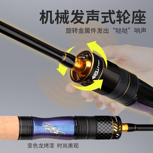 Caña de Pescar de Fibra de Carbono de 1.68M, Ultra Suave, Acción UL, para Pesca en Ríos y Agua Dulce - Product Image 5