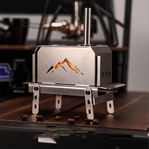 <b>Mini</b> <b>Wood</b> Stove Tabletop Camping <b>Burner</b> Portable Incense Aroma Diffuser Outdoor Fire Stove - Product Image 2