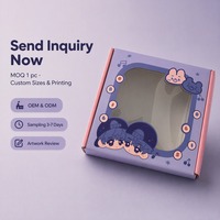 Boîte Cadeau Transparente Personnalisable pour Papeterie, Fournitures Scolaires, Jouets pour Enfants, Cadeaux Ludiques, Boîte d'Expédition – Vente en Gros Direct Usine