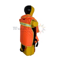 Gilet de sauvetage gonflable à haute flottabilité, équipement de sécurité pour le sauvetage aquatique, la lutte contre les incendies et la protection contre les inondations