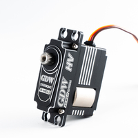 GDW DS590MG Boîtier de direction numérique à fréquence moyenne et étroite 500 Lock Tail Servo High Voltage HV Helicopter Swashplate Servo Motor