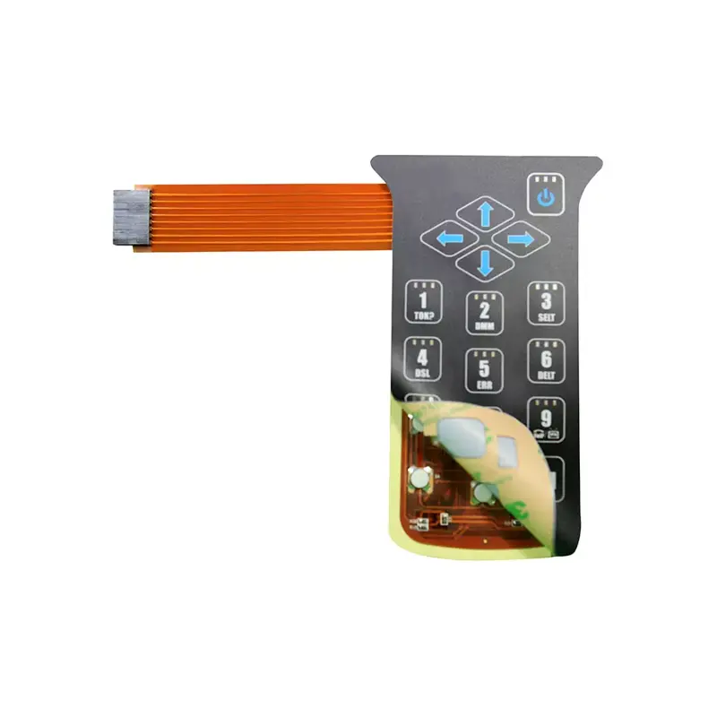 Klavye fiyat anahtarı klavye anahtarı membran paneli membran anahtarı paneli membran düğmeleri şeffaf özelleştirmek silikon Rosh