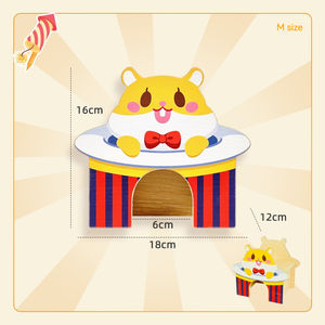 Lo último en escondites de hámster con temática de circo personalizables - Product Image 2