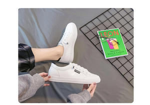 Chaussures de sport pour femmes, grande taille, chaussures pour femmes, baskets vulcanisées tendance, confortables, à lacets, mocassins pour femmes - Product Image 5