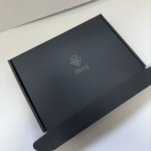 Cajas de Cartón Negro Personalizadas con Logotipo Impreso a Color, Cajas de Embalaje Corrugadas Medianas para Envío y Logística - Product Image 4