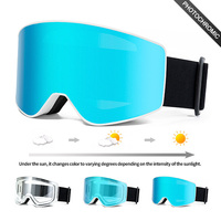Lunettes de ski personnalisées par le fabricant, certifiées CE UV400, verres polarisés, double couche, OEM, lunettes de ski, lunettes de snowboard, lunettes de sécurité
