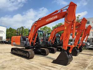 Orange ZAXIS 130 Crawler Excavator Secondhand Hydraulic Digger <b>Tracked</b> Earthmoving Machine Hitachi Engine Hydraulic <b>Pump</b> 0.3m - Product Image 2