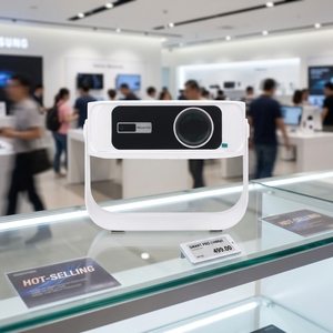 <span class=keywords><strong>Nouveau</strong></span> projecteur de <span class=keywords><strong>cinéma</strong></span> maison intelligent 4K Android 300 lumens 2026 avec mise au point automatique et résolution native 1080P pour films 3D - Product Image 2