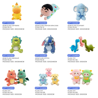 Jouets en peluche EPT, animaux en peluche, poupées éléphant, jouets pour enfants, bébés, petits cadeaux mignons et porte-bonheur pour enfants