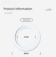 Kelutd 1PCS 58mm Kit de joints d'étanchéité en silicone de qualité alimentaire pour machines à expresso Breville modèle KLT-4070 Modern