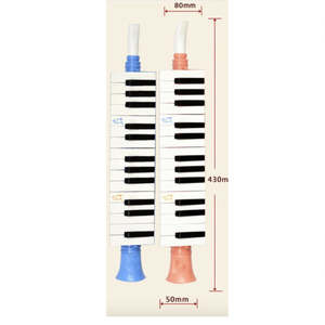 Melódica de Plástico Portátil de 27 Teclas, Color Azul y Rosa, <span class=keywords><strong>Instrumento</strong></span> <span class=keywords><strong>Musical</strong></span> para Niños, <span class=keywords><strong>Precio</strong></span> de Proveedor - Product Image 3