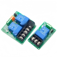 Relais 30A 1/2/4 canaux 5V/12V/24V Modules et kits électroniques de contrôle d'automatisation PLC pour maison intelligente Kits haut/bas niveau