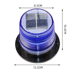 Panneau magnétique de sécurité routière grue bateau <span class=keywords><strong>tour</strong></span> clignotant lumière véhicules lumière stroboscopique d'urgence feux d'avertissement solaires - Product Image 5