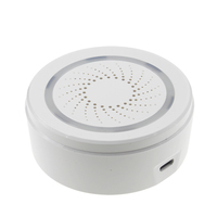 Capteur d'alarme sans fil, sirène d'alarme pour la domotique, détection sonore, 2,4 GHz, 45 m, WiFi, capteur intelligent de sécurité, CE, mini USB, 6 V