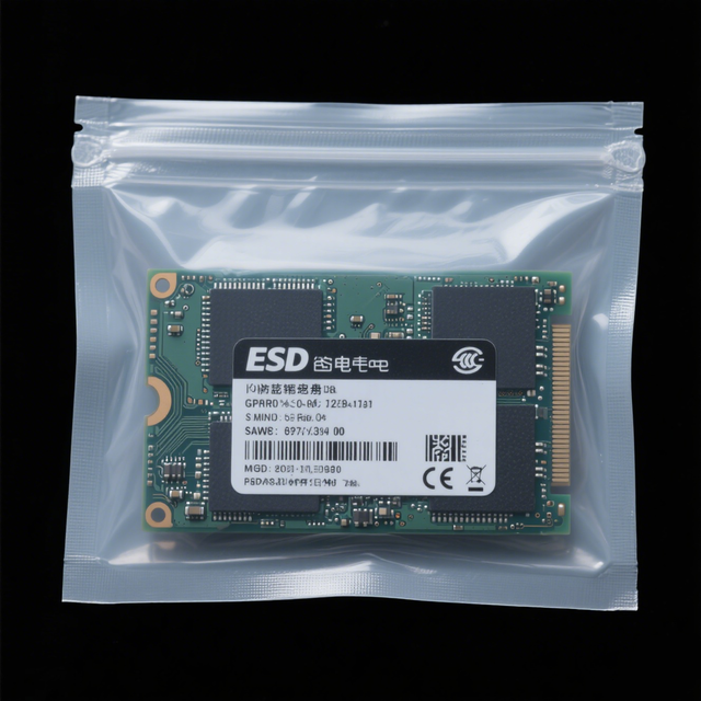 Electronics Antistatic Ziplock Bags for Hand Drive or Varieties ESD Anti Static Shielding Bags
