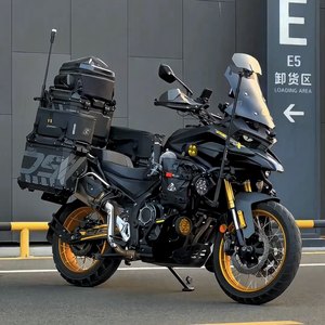 Wuji BJ600GS-3กระบอกสูบคู่เครื่องยนต์180กม./ชม. Cruiser Rally <span class=keywords><strong>Benelli</strong></span> สีทองฟีนิกซ์<span class=keywords><strong>502</strong></span> Ke Yue 525 off-road Retro - Product Image 6