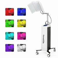 Professional 360 Rotating 1098 Beads Facial Care Pdt Machine 760nm Red Led Face Light Therapy Device