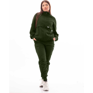 NiaaHinn vente en gros clinique Stretch infirmière gommage moins cher prix couleur unie trois pièces Salon de beauté uniforme unisexe veste gommage - Product Image 5