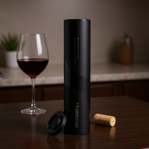 Ouvre-bouteille électrique Myrva en plastique, ouvre-bouteille automatique pour ouvrir le vin avec l'intégration d'un tire-bouchon - Product Image 2