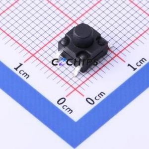 TSG002A06526A Tactile Switch SMD Switch Round Button 2.6N Vertical Mount 6.15mm - Product Image 1