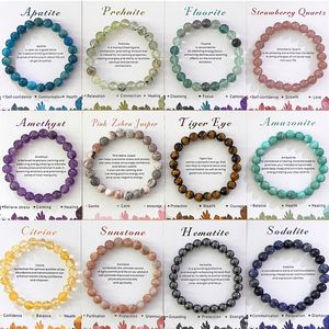 Bracelet en pierre naturelle, perles de verre colorées, sept chakras, guérison, fournisseur d'or, fabrication artisanale, personnalisation - Product Image 1