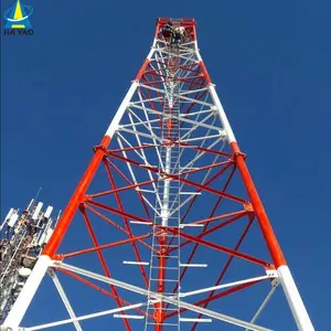 Produttore Prezzo di 3-gamba Latttice In Tubo di Acciaio di Fm Radio 3g 4g di Telecomunicazione Wireless Del Segnale Gsm Antenna torre