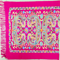 2025 nouveau mariage polyvalent Pashmina châle hiver écharpe laine impression numérique longue mode ethnique chaud
