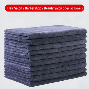 Thick Absorbent Salon <b>Towels</b> - Soft Hairdressing & Beauty Spa <b>Wraps</b>, Professional Barber Shop Head <b>Wraps</b> - Product Image 1