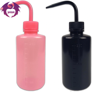Botella de Plástico de 250ml/500ml para Lavado de Tatuajes, Botella de Limpieza con Boquilla para Uso en Estudios de Tatuajes - Product Image 5