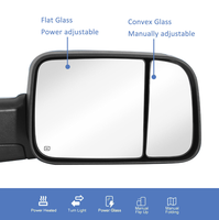 Rétroviseur latéral XMAXVISION 2002-2008 avec clignotant, chauffant, ABS+verre, haute qualité, neuf, noir, garantie 1 an
