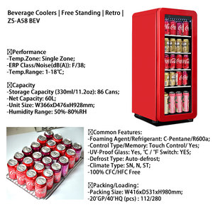 Refrigerador para Bebidas y Vinos con Ventilador, 120V 60Hz, Congelador - Product Image 4