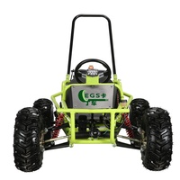 EGS 2025 1000W 48V 20Ah Kart Électrique Buggy pour Enfants et Adultes Frein à Disque Transmission par Arbre Suspension à Double Triangles Pneus Tout-Terrain