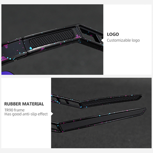 Lunettes de soleil sport polarisées photochromiques TR90 pour hommes et femmes, protection UV400, pour la conduite, la pêche, le cyclisme, le VTT - Product Image 2