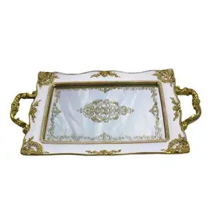 Serving Trays Metal Wooden Table Cutlery Kitchen Stainless Steel High Quality Top Selling Polyester Tray