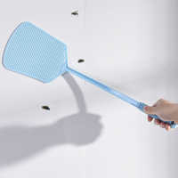 Prix usine tapette à mouches motif en plastique léger ménage clapet moustique Bug antiparasitaire outil