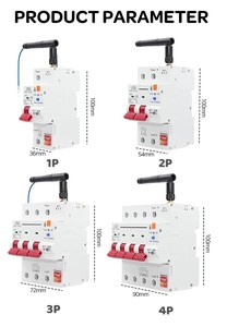 Überstrom/Überspannung/Unterspannung 2p 63a einstellbarer intelligenter Schaltzerlöser mit Zählung/<span class=keywords><strong>Timer</strong></span> - Product Image 5