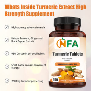 Tabletas de Cúrcuma de Marca Propia, Suplemento Dietético con Raíz de Cúrcuma, Promueve el Sistema Inmunológico y Mejora la Digestión - Product Image 4