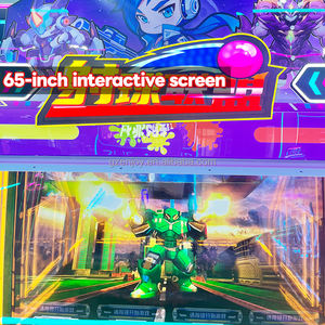 Máquina de Juegos de Disparos Arcade, Máquina de Juegos Operada con Monedas para Niños de Parque Temático, Consola de Juegos, Simulador, Máquina de Juegos con Tickets de Canje - Product Image 2