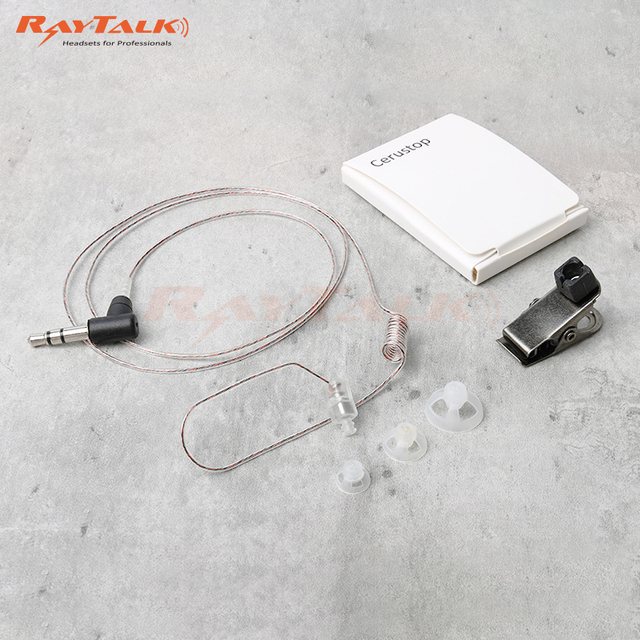 Clear Acoustic Earpiece Hidden Earphone E-47 for Walkie-Talkie