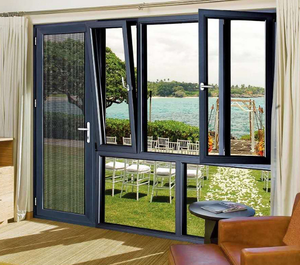 Ventana Abatible de Aluminio Personalizada Dongma, Vidrio Tintado, NFRC AS2047, Resistente a Huracanes, Diseño Moderno, Insonorizada, Garantía de 5 Años - Product Image 6