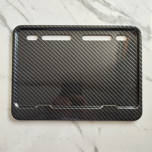 Support de plaque d'immatriculation léger pour scooter, cadre de plaque d'immatriculation, accessoire pour moto, cadre de plaque d'immatriculation de moto - Product Image 5