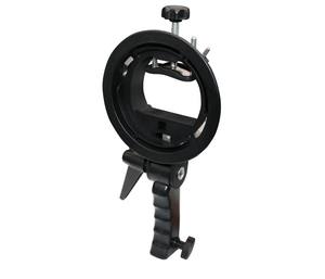 Portabrocas de soporte tipo S Kaliou E051 Soporte de flash conveniente Portabrocas de <span class=keywords><strong>mano</strong></span> Agujero de paraguas Baorongkou multiusos - Product Image 2